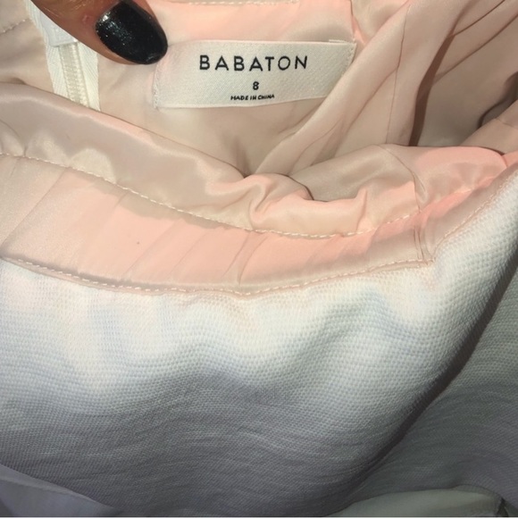 NWT Aritzia Babaton Flutter Off the Shoulders Jumpsuit - Picture 3 of 3